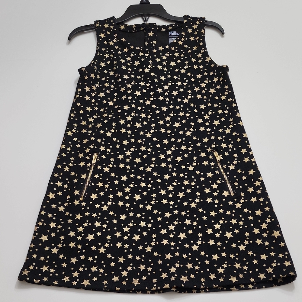 Epic Threads Black and Gold Star Dress